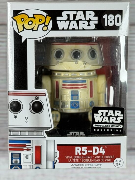 Funko Other - Funko Pop! Star Wars R5-D4 #180 Smuggler’s Bounty Exclusive Vinyl Bobble-Head